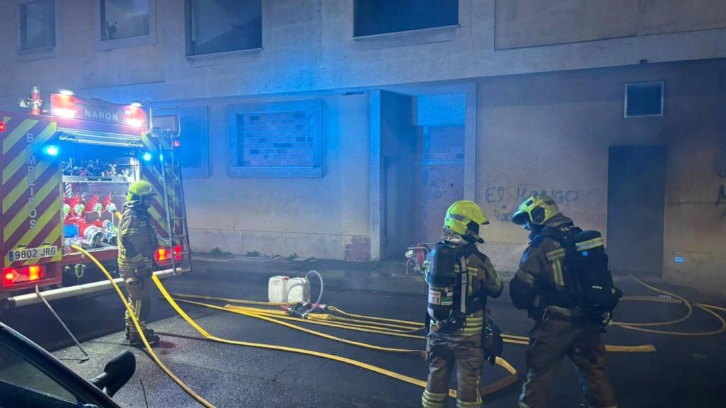 Los bomberos ya extinguieron las llamas