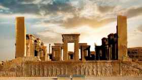 Los restos de la ciudad de Persépolis, antigua Persia.
