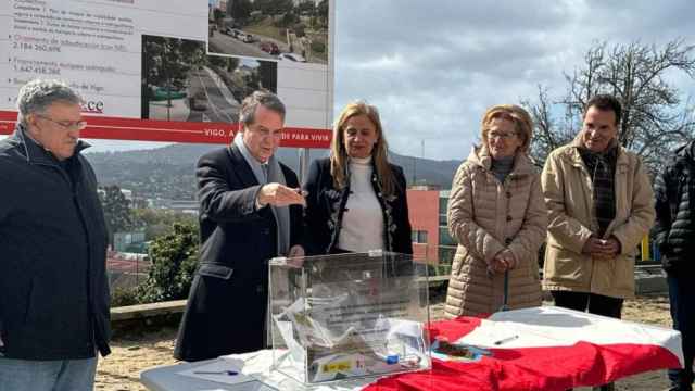 Inauguración de la obra de las rampas de Ramón Nieto.