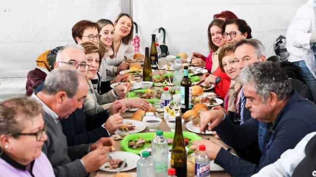 Festa do lacón con grelos de Cuntis, en 2024.