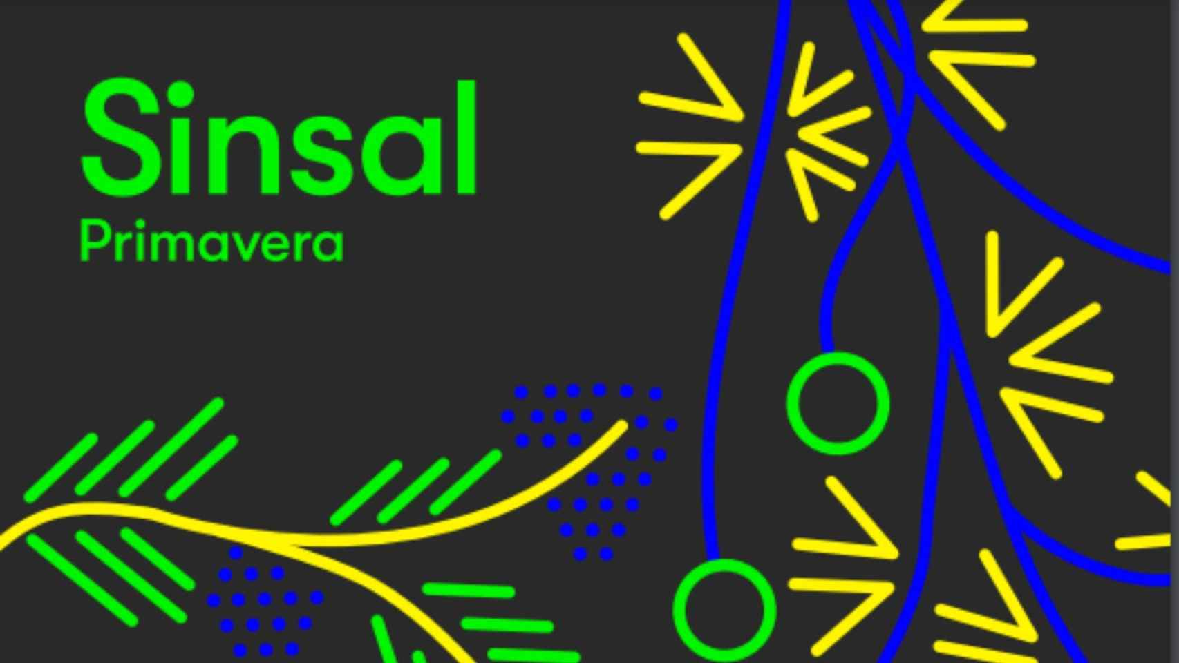 Cartel del festival Sinsal Primavera 2024.