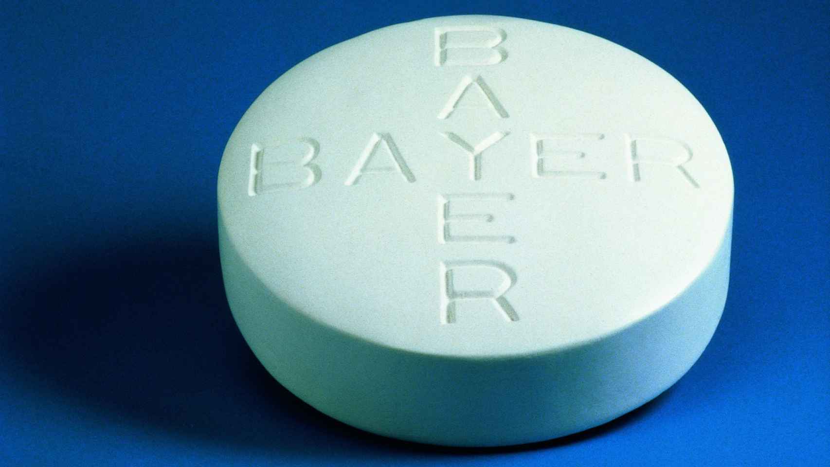 Una aspirina de Bayer.