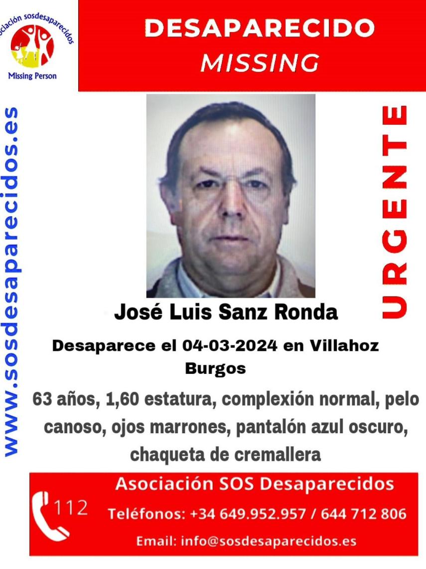 Desaparecido en Burgos