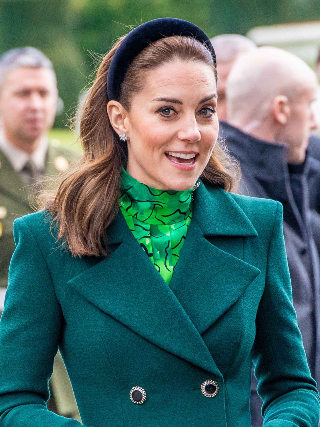 Kate Middleton en su último evento público, el 17 de enero de 2024.