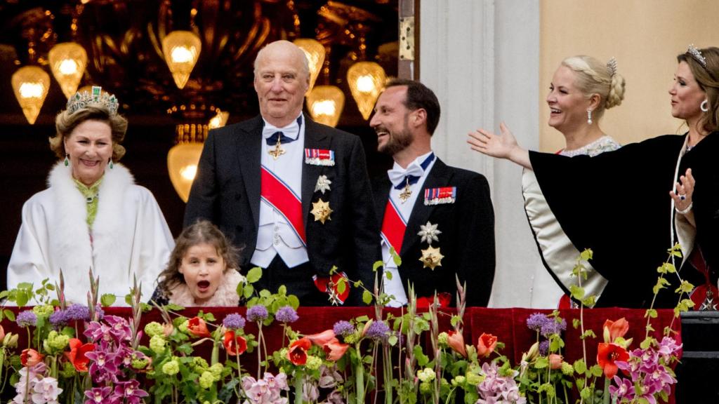 Haakon y Harald de Noruega en una foto de archivo de 2017.