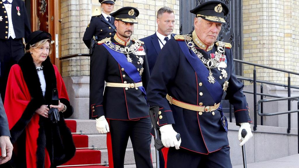 Harald y Haakon de Noruega en una imagen de 2023.