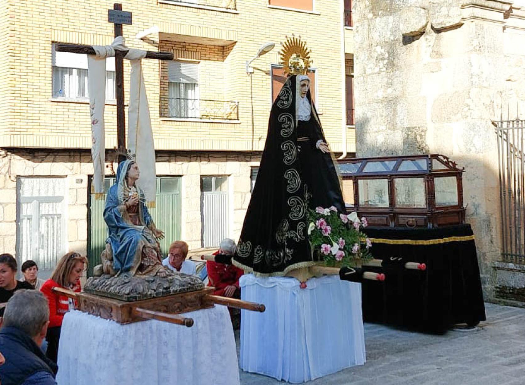 Imágenes sacras de la Semana Santa de Aldeadávila de la Ribera