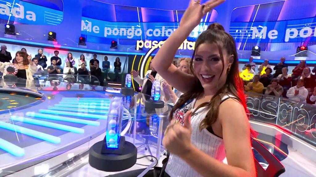 Miriam Rodríguez en 'Pasapalabra'.