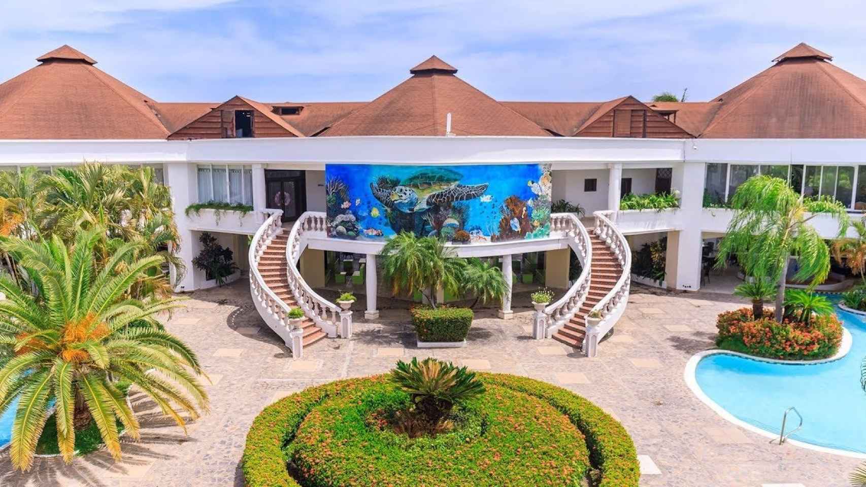 Imagen del Hotel Palma Real en Honduras.