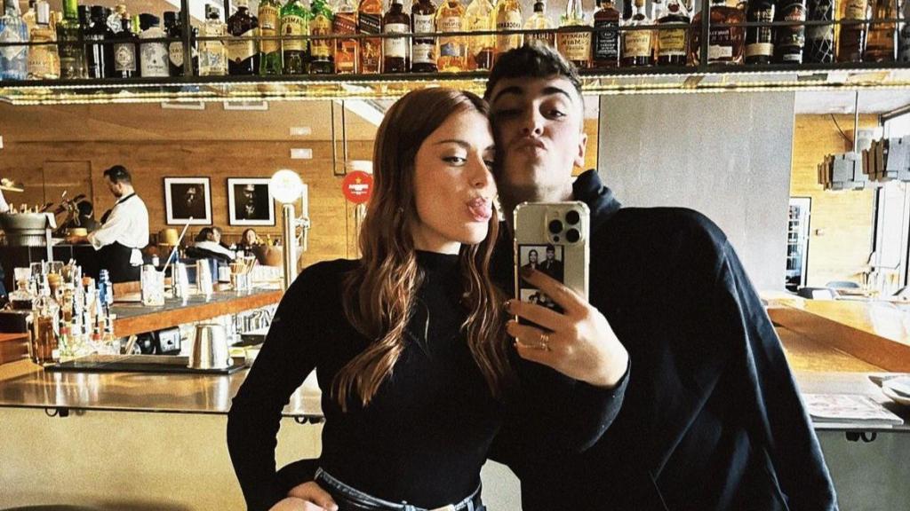 Dulceida y Juanjo, concursante de 'OT'.