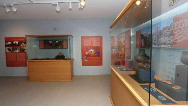 El interior de un museo de la provincia de Alicante.