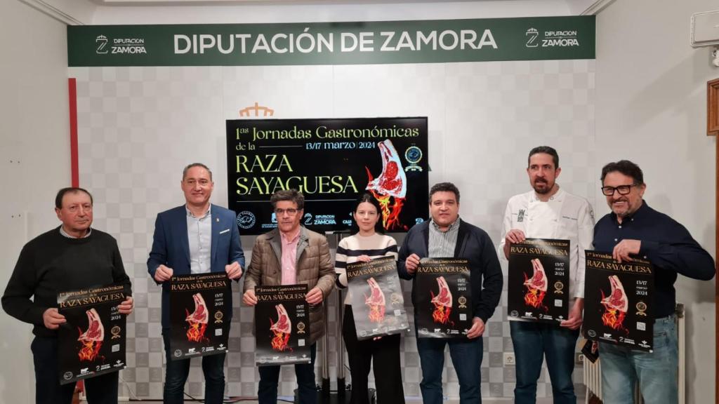 Presentación de las Primeras Jornadas Gastronómicas de la Raza Sayaguesa