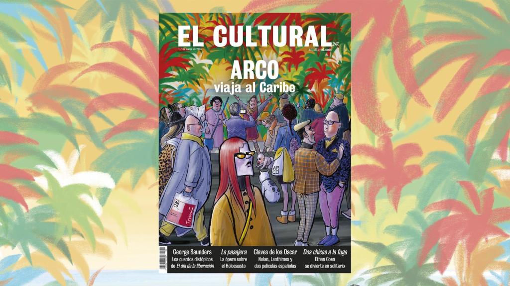 Portada dedicada a ARCO 2024. Ilustración de Tomás Serrano