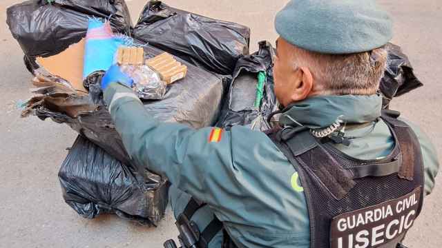 La Guardia Civil detiene a un hombre en Albacete cuando transportaba en un vehículo 280 kilos de hachís