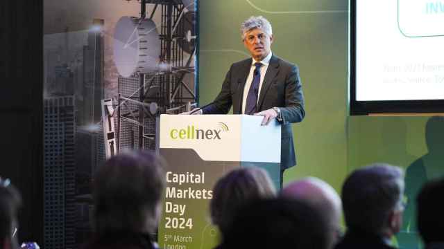 Marco Patuano, consejero delegado de Cellnex, en el Capital Markets Day 2024 de la compañía.