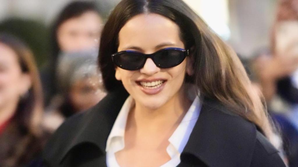 Rosalía, en la Semana de la Moda de París.