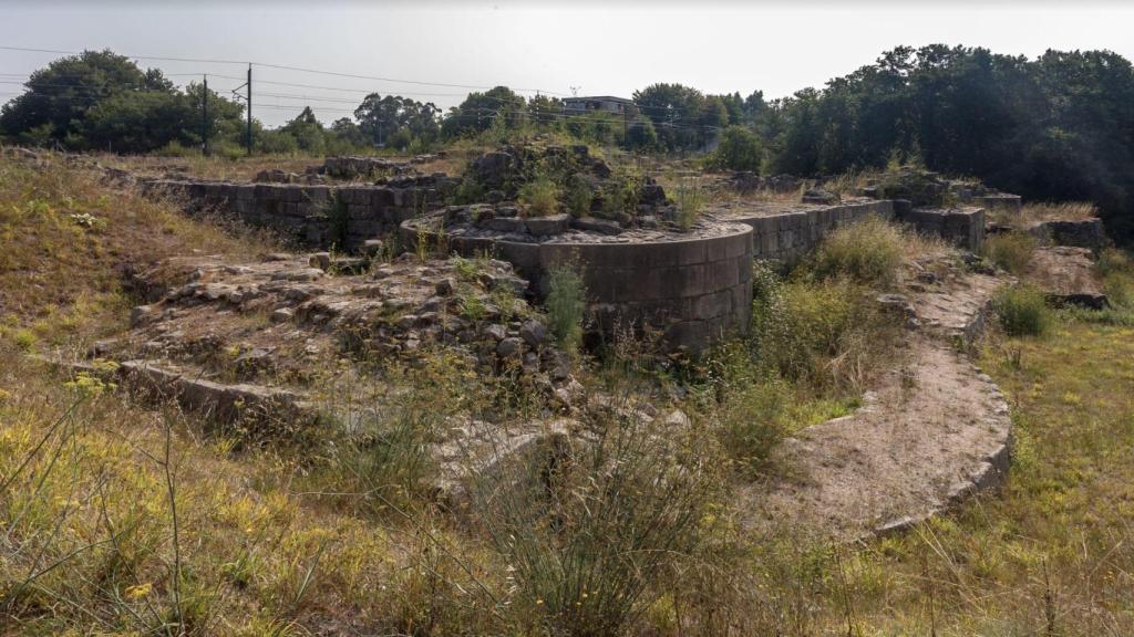 Castelo da Rocha Forte, en Conxo.