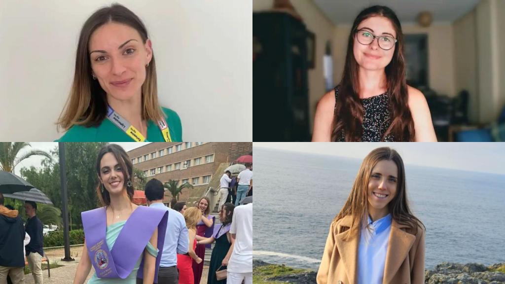 Una fotografía de las mejores estudiantes de cada modalidad.