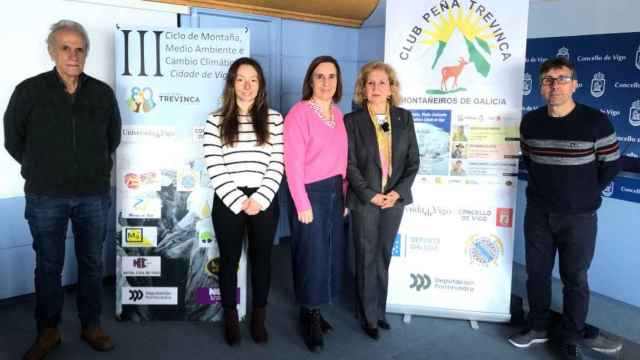 Presentación del III Ciclo de Montaña, Medio Ambiente y Cambio Climático en Vigo.