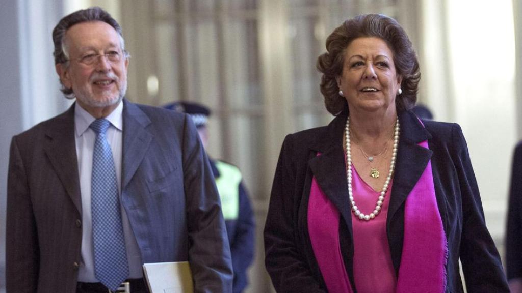 Alfonso Grau y Rita Barberá.