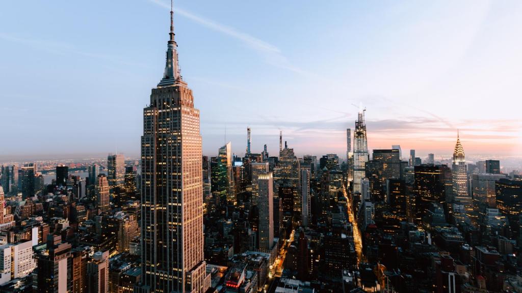 Foto panorámica de Nueva York.