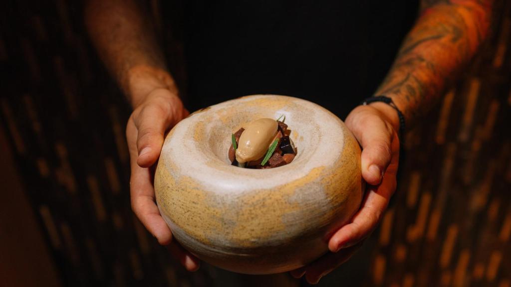 Chocolate, café de Agaete y plátano.