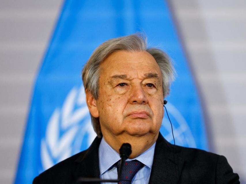 António Guterres, secretario general de Naciones Unidas.