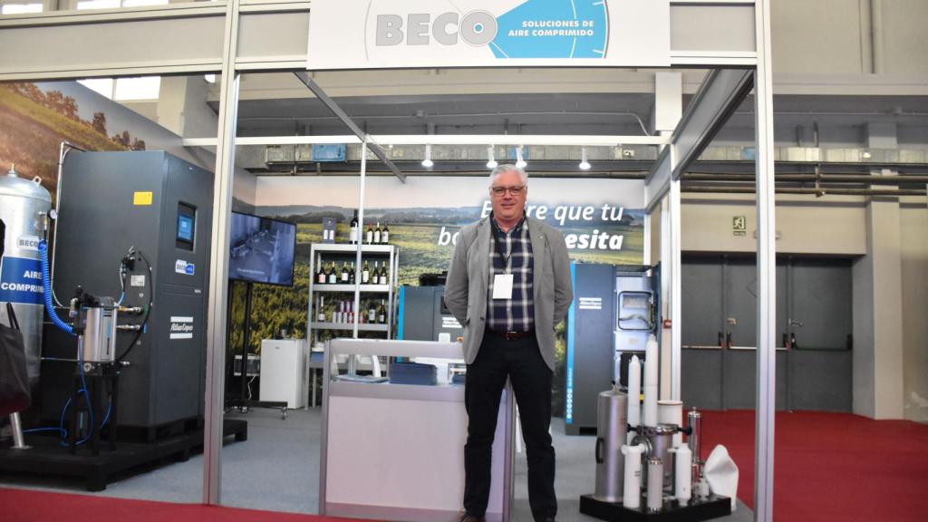 José Andrés en el stand de Beco