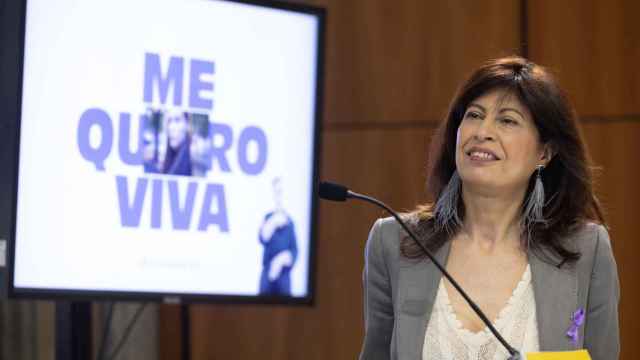 La ministra de igualdad, Ana Redondo, este miércoles en un acto.