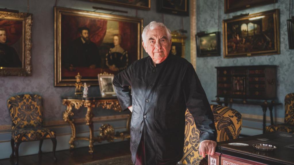 Daniel Buren en el Palacio de Liria (Madrid)