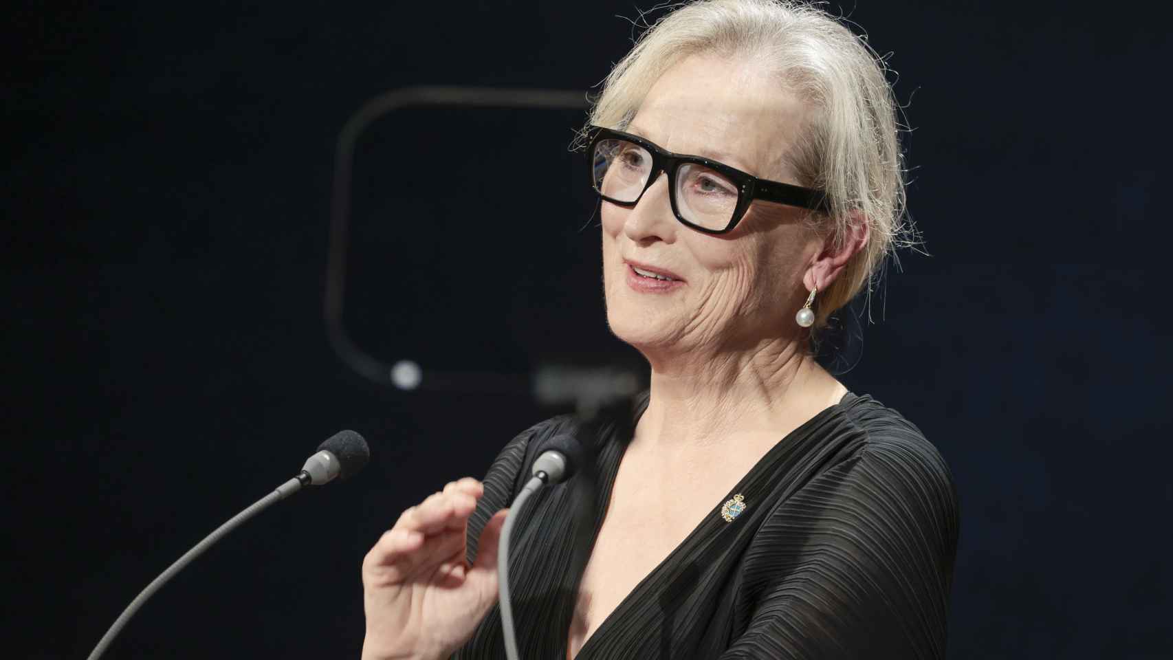 Meryl Streep en los premios Princesa de Asturias 2023.