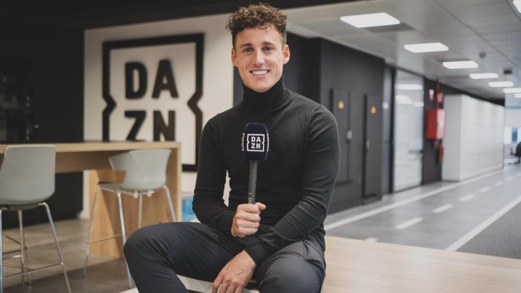 Pol Espargaró en una entrevista con EL ESPAÑOL