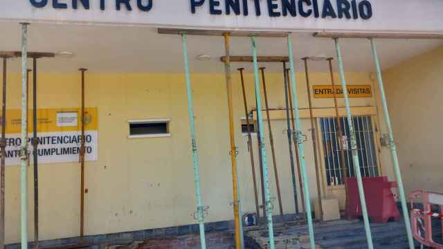 Estado actual de la fachada del centro penitenciario Alicante Cumplimiento.