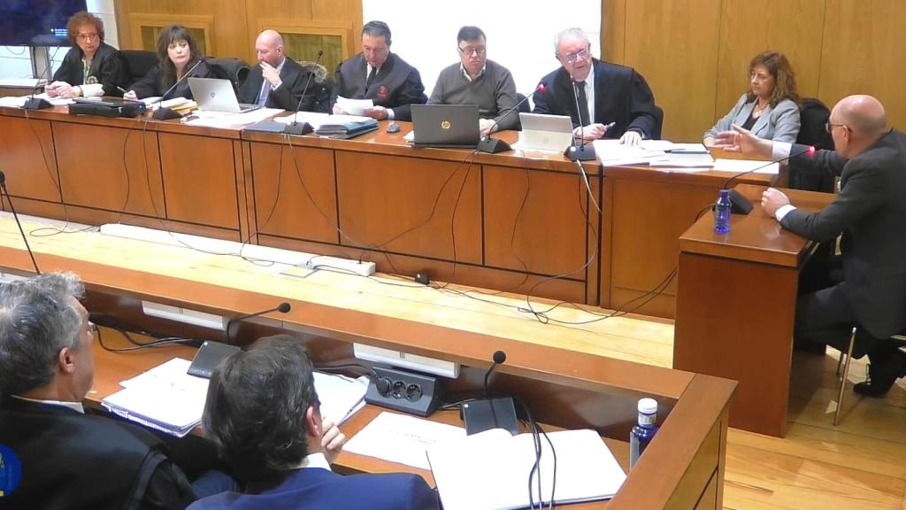 Martín Tobalina durante su declaración como testigo