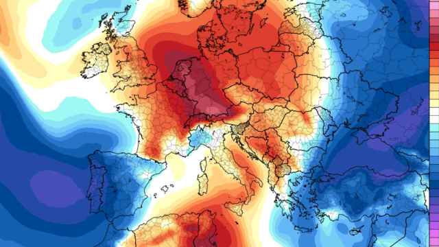Las anomalías de temperaturas frías en España impulsadas por la borrasca, en contraste con la Europa cálida.
