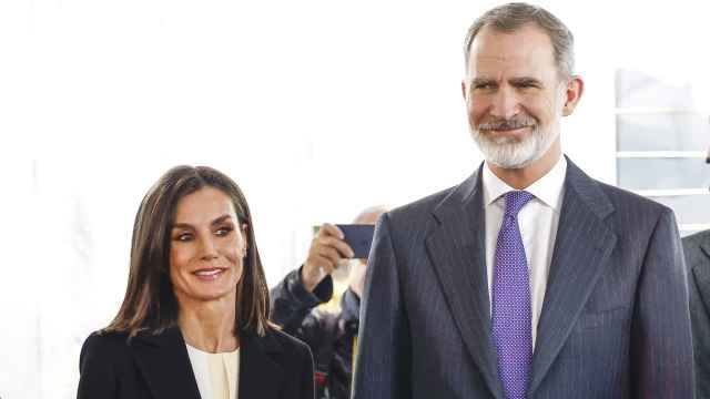 Felipe VI y Letizia en la inauguración de ARCO.