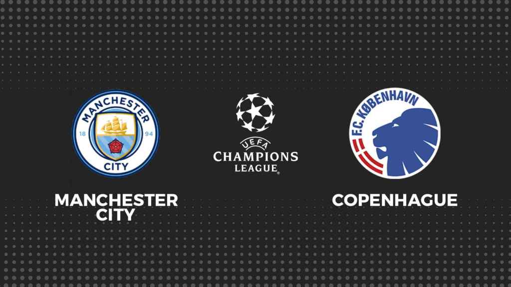 Manchester City - Copenhagen, Champions League en directo
