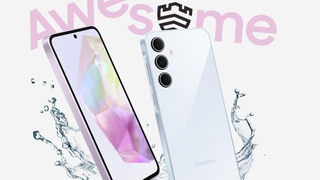Samsung Galaxy A35 en imagen promocional filtrada