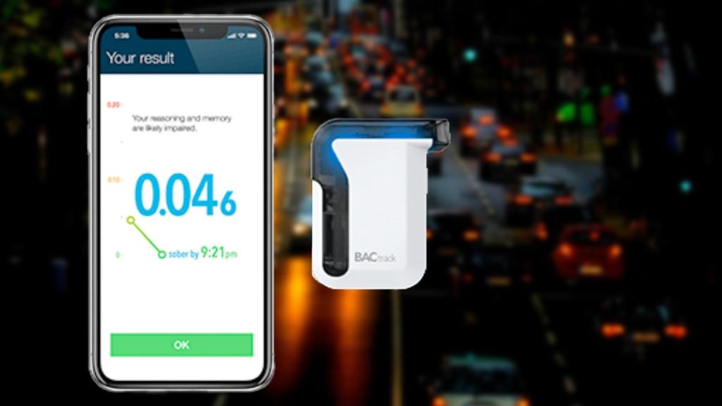 Alcoholímetro para el móvil