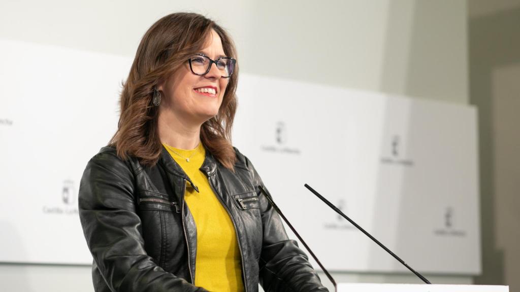 Esther Padilla, portavoz del Gobierno de Castilla-La Mancha. Foto: JCCM.