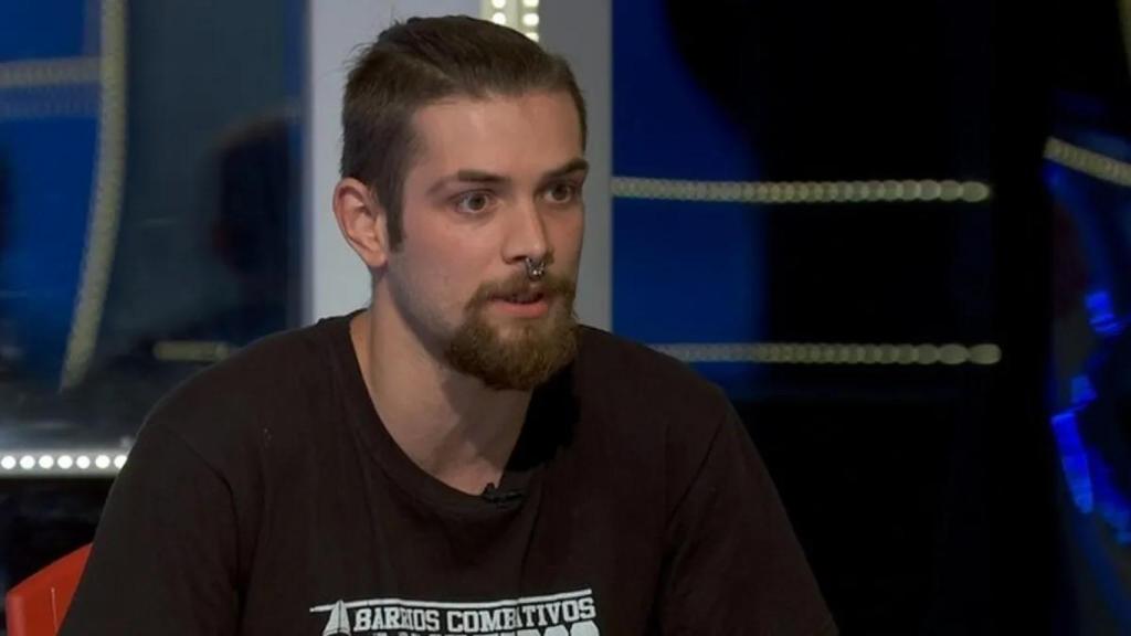 Daniel Gallardo, durante una entrevista en TV3.