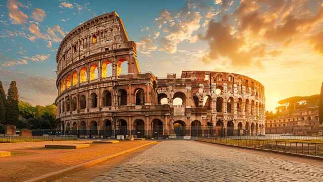 Una imagen del Coliseo de Roma.
