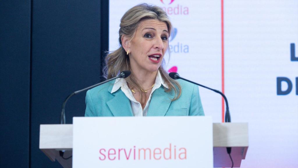 La vicepresidenta segunda y ministra de Trabajo, Yolanda Díaz.