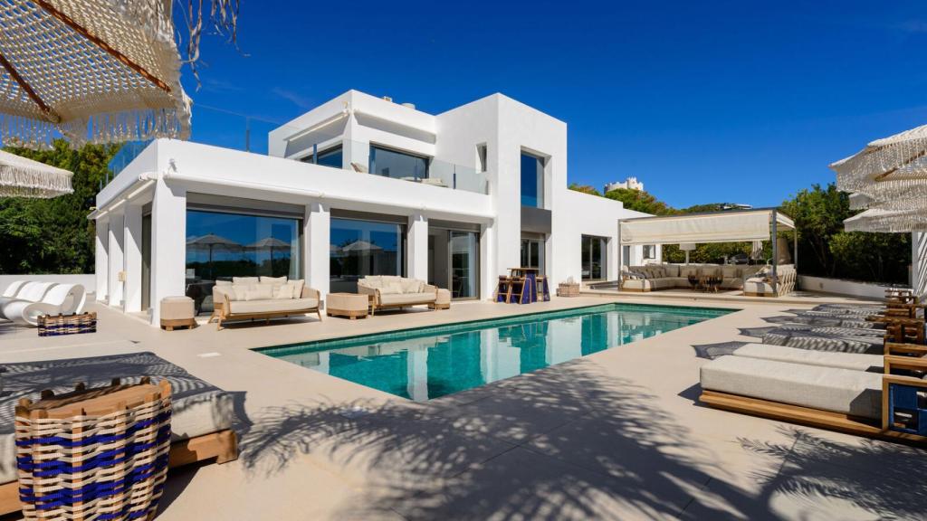 Imagen de una casa vacacional que se anuncian en la web de Holidu.