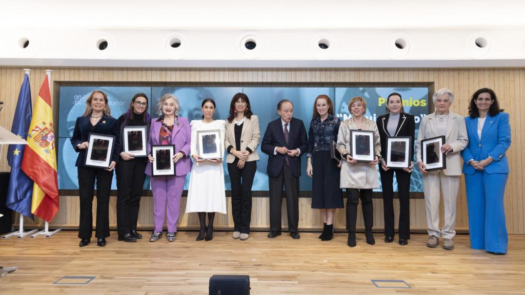 Las premiadas en esta edición de los Premios Maruja Mallo.