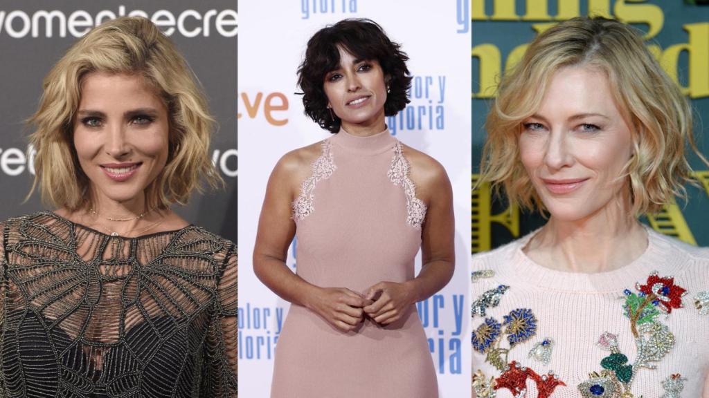 Famosas con el corte de pelo layered bob.