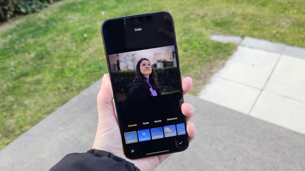 La IA edita una foto tomada con el Xiaomi 14