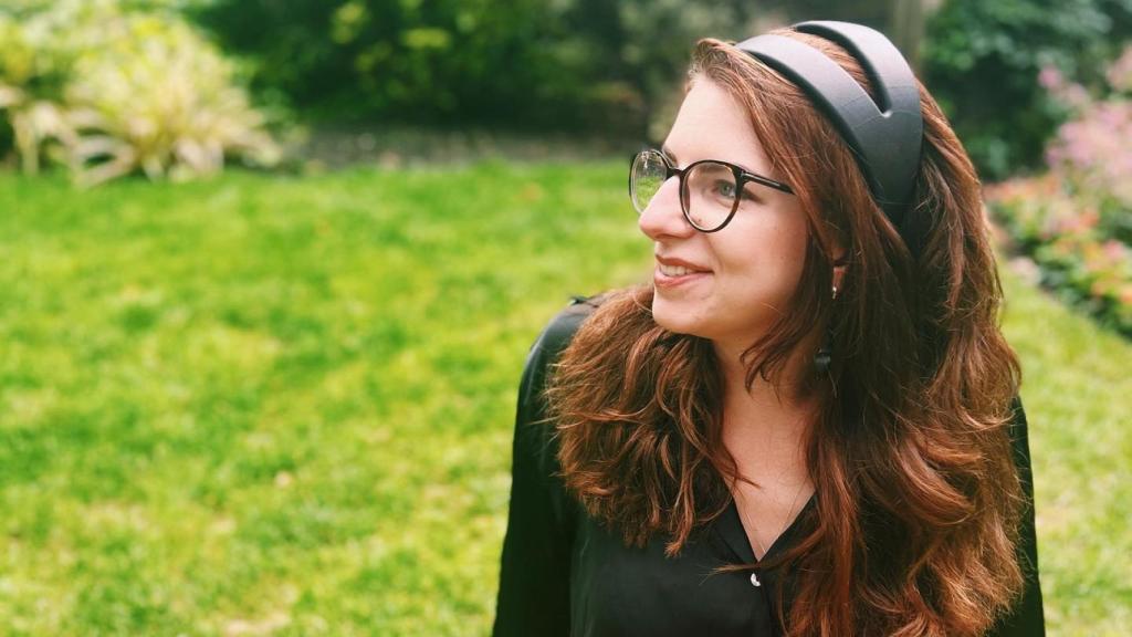 Emilé Radytė, cofundadora y directora ejecutiva de Samphire Neurosciencie con Nettle