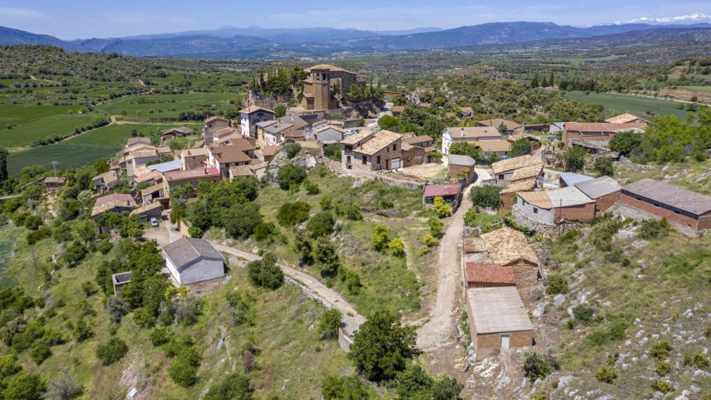 Imagen de archivo del pueblo que subasta una vivienda con búnker.