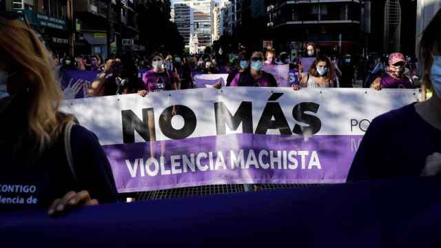 Imagen de archivo de una manifestación feminista en Valencia